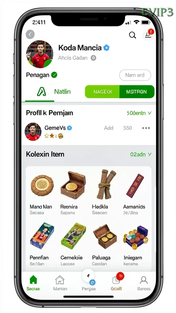 Screenshot Giovannis Gems nomor 1